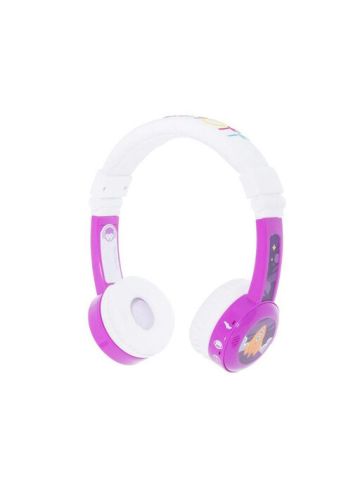 Buddyphone Buddy Phones Inflight On-Ear Wired Headphones - Purple
