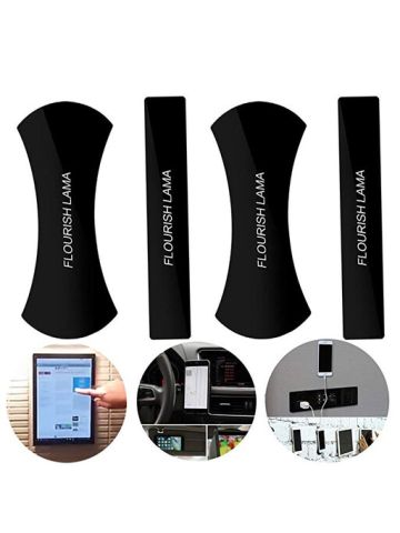 Floursh Lama 4Pack General Gel Pads For Car Dashboard Non Slip Pad Holder BY-477 A80W