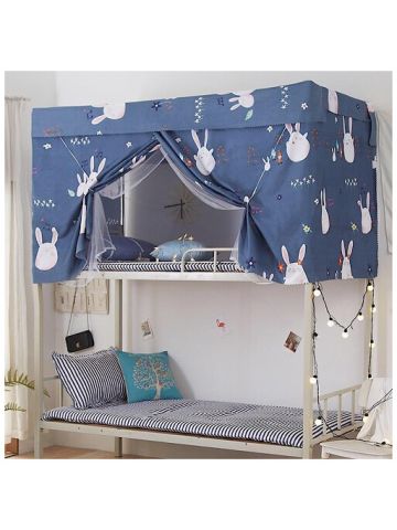 Upper Deck Kids Curtain, Bunny Design