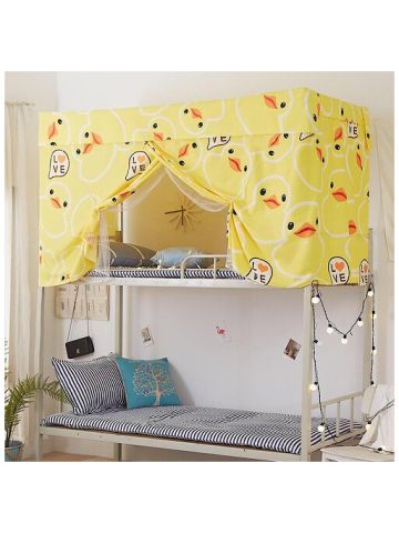 Upper Deck Curtain,  I Love The Yellow Duck Design
