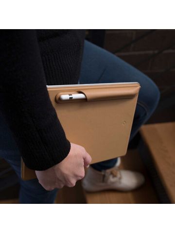 Twelve South -  Apple Pencil Snap Magnetic Leather Case Camel
