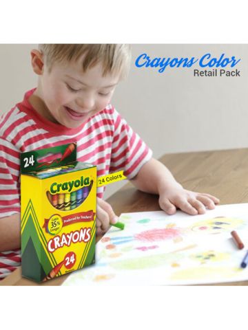 Classic Color Crayons, Peggable Retail Pack