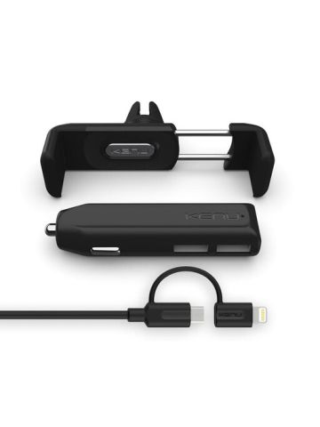 Kenu Airframe Plus Car Kit Deluxe (universal Car Mount And Charging Set)