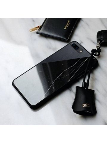 Native Union Clic Marble Metal Case Black For I Phone 8 Plus / 7 Plus