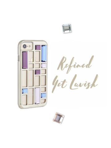 Case-Mate Caged Crystal For I Phone 8 / 7  Gold
