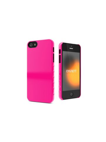 Cygnett Pink Form PC Case For IPhone 5, CY0833CPAEG