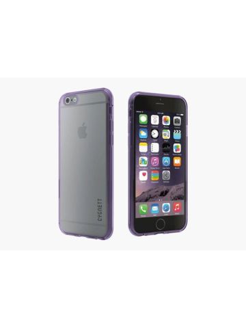 Cygnett AeroShield Hard Protective Case Clear With Side Purple For IPhone 6/6s-CY1761CPAEG