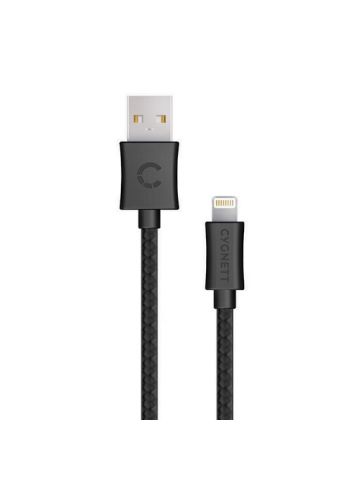Cygnett Lightning Charge and Sync Cable 1M Braided, Black Cy2005 Pccsl
