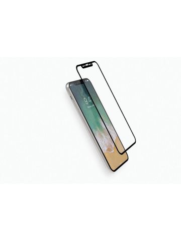 Cygnett Real Curve 3D 9H Tempered Glass Screen Protector for iPhone X, Black