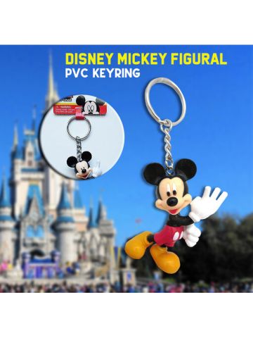 Disney -  Mickey Figural PVC Keyring