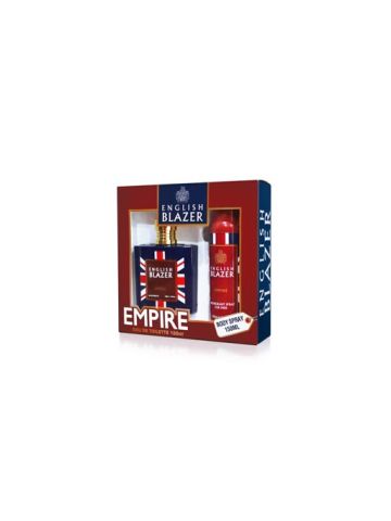 English Blazer Empire EDT 100ML+ Body Spray 150ML 2Pcs Gift Set For Men