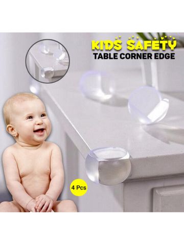 4 Pc Pack Baby Child Infant Kids Safety Table Desk Corner Edge Cushions