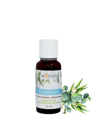 InnoBiz Eucalyptus Essential Oil 100% Natural, Uncut, Glass Bottle, Dropper , 30ml