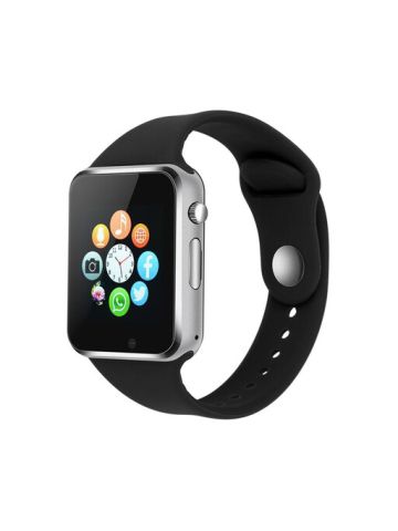 Generic A1 Smartwatch 380 MAh Black/Silver