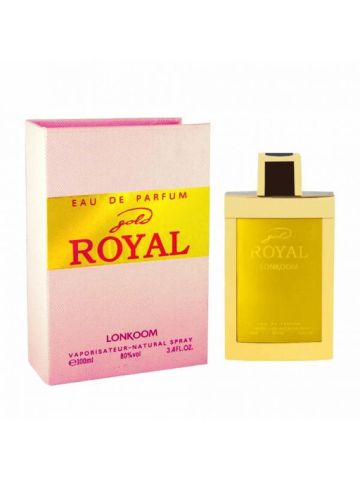 Lonkoom Gold Royal EDP Natural Spray For Unisex 100ml