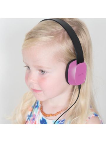Kenu Groovies Kids Stereo Headphones Pink