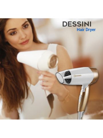Dessini Profession Hair Dryer Color Golden