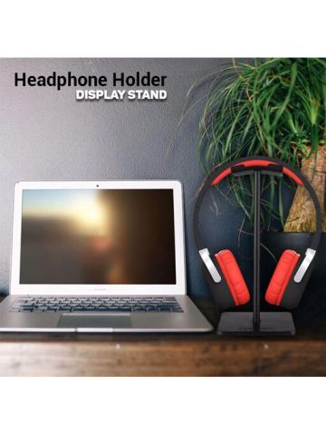 Universal Aluminum Headphone Holder Headset Showing Display Stand Hanger