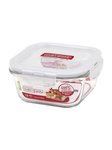 Lock & Lock Boroseal Ii Heat Resistant Glass Square 500Ml