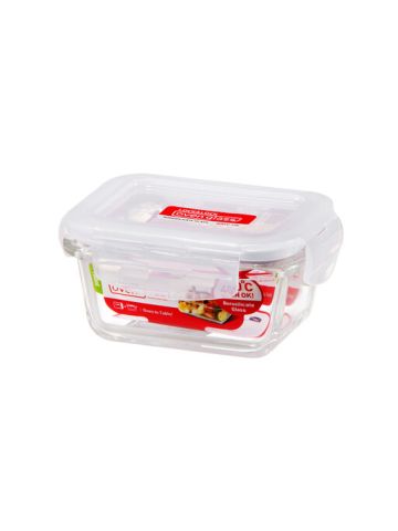 Lock & Lock Boroseal Ii Heat Resistant  Glass Rectangle 160ml