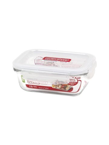Lock & Lock Boroseal Ii Heat Resistant Glass Rectangle 380ml