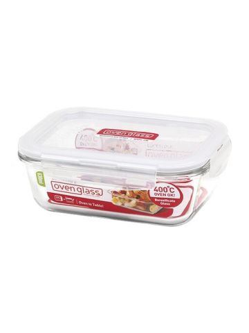 Lock & Lock Boroseal Ii Heat Resistant Glass Rectangle 630ml