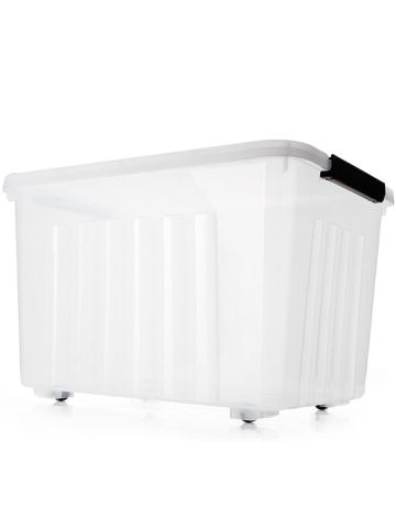 Storage Box Plastic 120L Assorted Colors