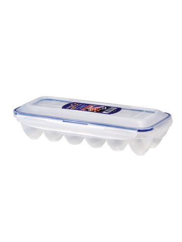 Lock & Lock Egg Container Clear/Blue 320x130x75 Millimeter