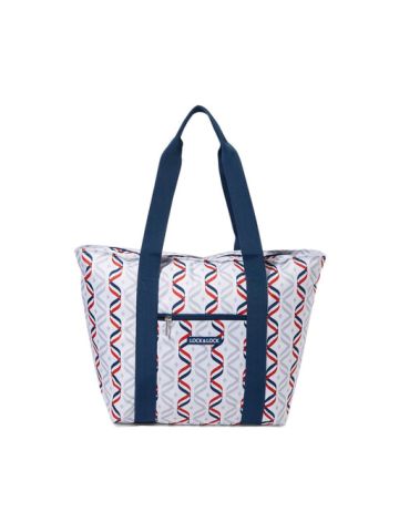 Lock & Lock Pattern Cooler Bag 20 Ltr Navy