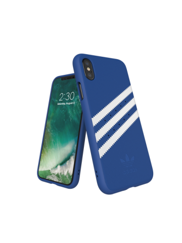 Adidas - Originals Moulded Case For iPhone XS/X Collegiate Royal White Blue