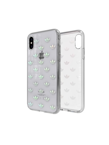 Adidas - IPhone XS/X - Original Trefoil Case - Clear / Flower