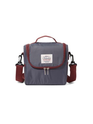 Lock & Lock Daily Cooler Bag Cross 10 Ltr Dark Gray