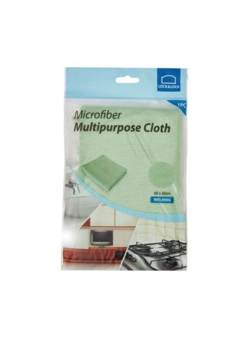 Lock & Lock Microfiber Multipurpose Cloth 40X40Cm Green