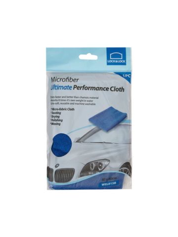 Lock & Lock Microfiber Ultimate Performance Cloth 40X40Cm Blue