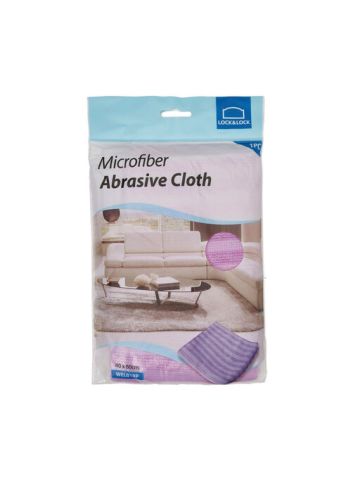 Lock & Lock Microfiber Abrasive Cloth 40X60Cm Purple