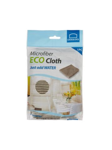 Lock & Lock Microfiber Eco Kitchen Cleaning Cloth 32X32Cm Grey