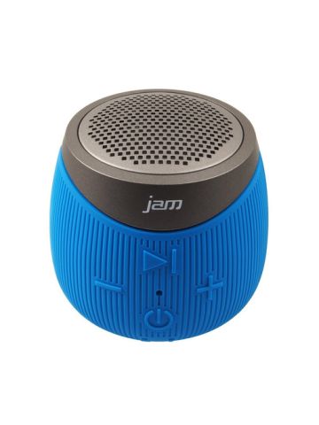 Jam Audio Double Down Portable Bluetooth Wireless Speaker Blue