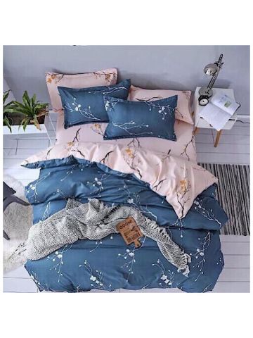 Floral Design, Bedding Set Of 6 Pieces