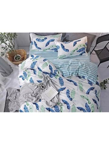 Deals For Less - Single Size , 4-Piece Bedding Set - Leaves Design