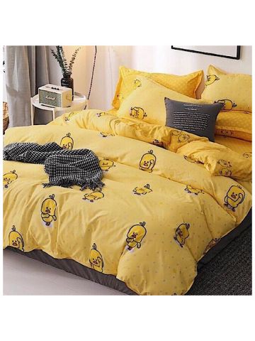 Single Size, Tweety Bird Design, Bedding Set Of 4 Pieces