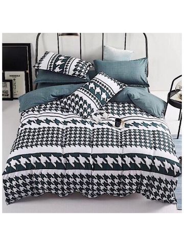 Single Size, Artistic Design, Bedding Set Of 4 Pieces