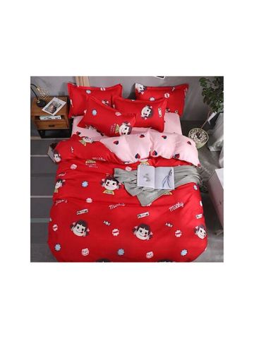 Kids Design, Single Size, Bedding Set Of 4 Pieces