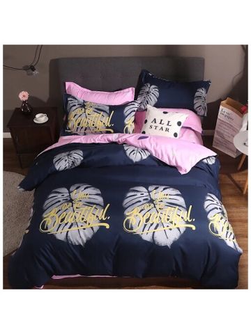 Deals For Less - Single Size , 4-Piece Bedding Set - Your So Beautiful Design