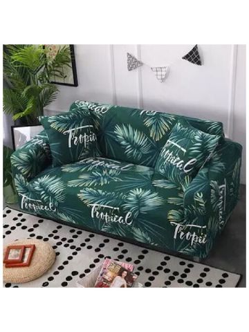 Deal For Less -  One Seater Sofa Cover - Tropical Design