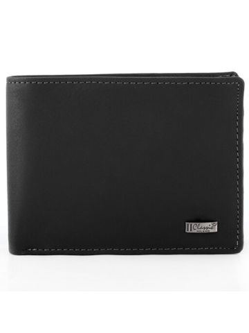 Classic Milano Collection Black CF Wallet 711C
