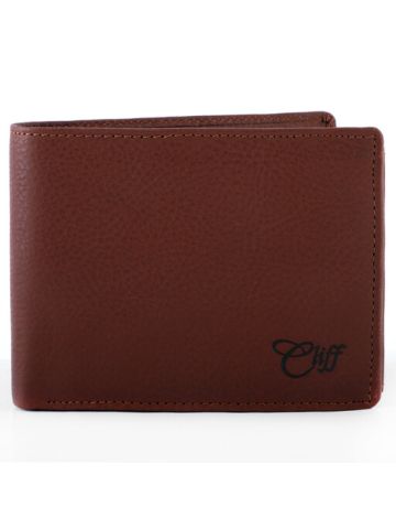 Cliff Designer Collection Leather Wallet TAN 810C