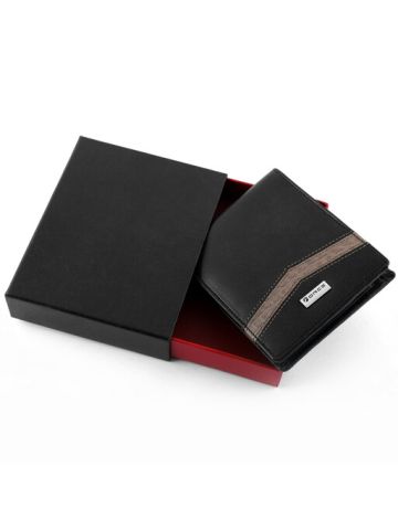 Force Collection Leather Wallet Black 134B