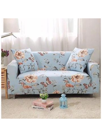 Deals For Less,Two Seater Sofa Cover, Flamingo Design