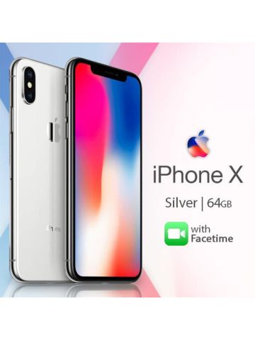 iPhone X With FaceTime 64GB 4G LTE - Refurbished