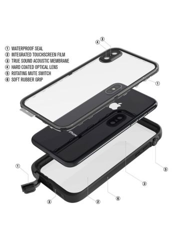 Catalyst Waterproof Case For IPhone X - Stealth Black